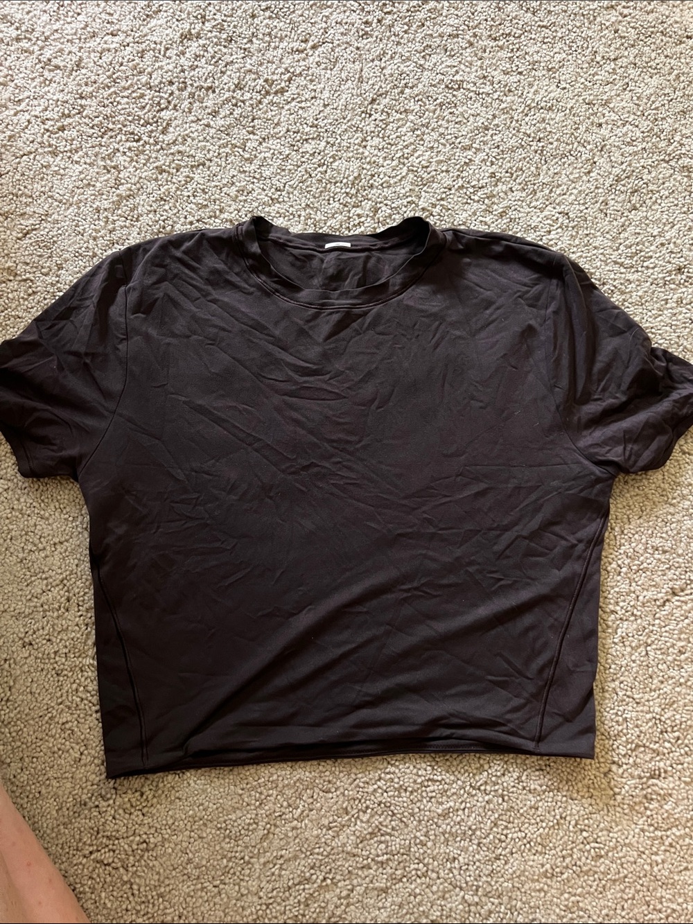 Brown lululemon workout top